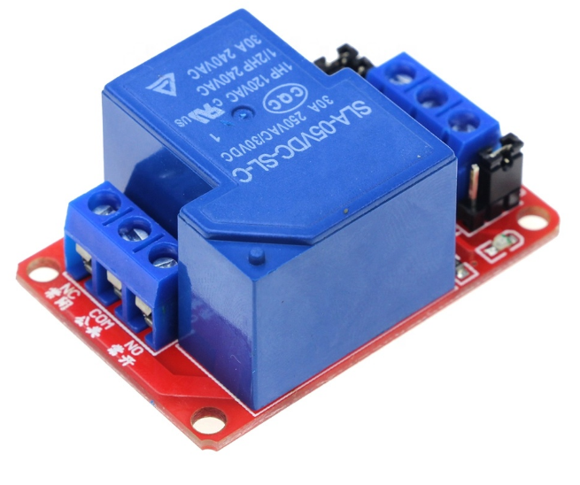 Relay Module Electronic With Optocoupler H/L Level Triger 5V 30A 1-Channel
