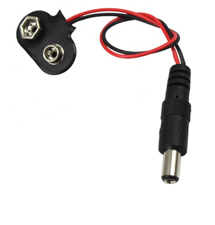 Experimental 9V Battery S+nap Power Cable to DC Clip Male Line Adapter for arduin0 Compatible with UNO MEGA 2560