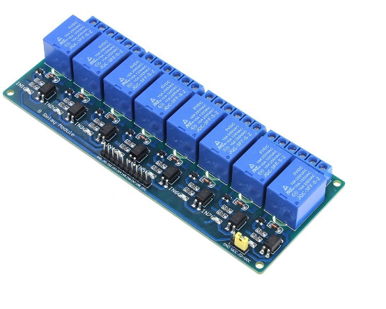DC5V 8 Channels Relay Module with Optocoupler Relay Output 8 way Relay Module for arduino Raspberry