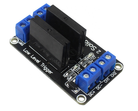 2  Channels Solid State Relay G3MB-202P DC-AC PCB SSR In 5VDC Out 240V AC 2A for arduino